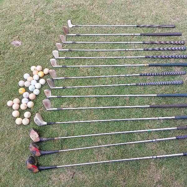 Golf Stick and Balls New Condition 2