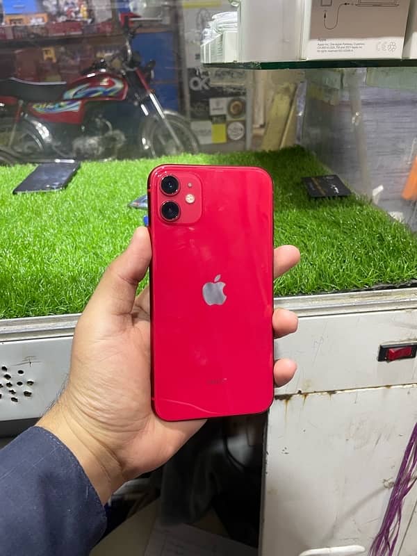 iphone 11 jv 64 Gb 100% Health Red Kit available 0