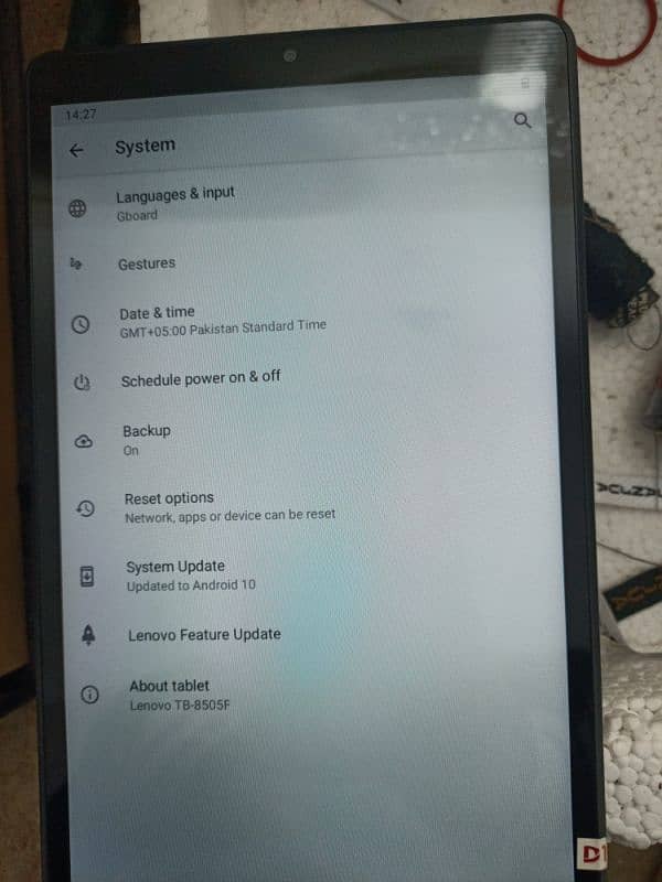 Lenovo tablet 7