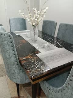 6 seater dining table