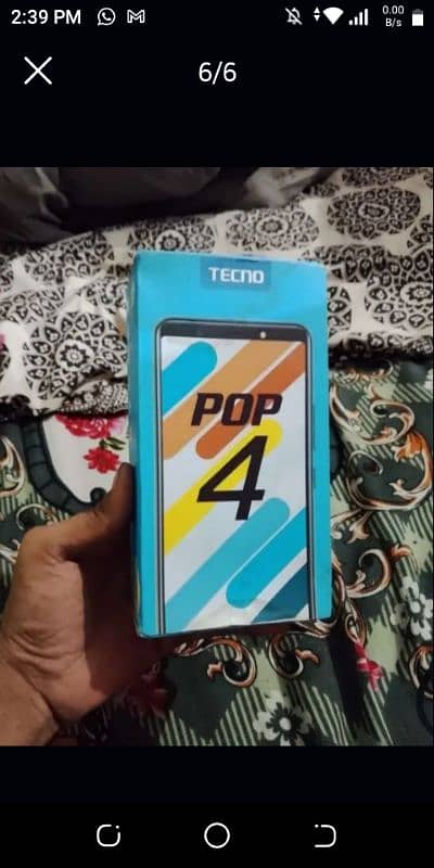 Tecno pop4 Box bhi hai 2 32 Arjent sell 9500 1