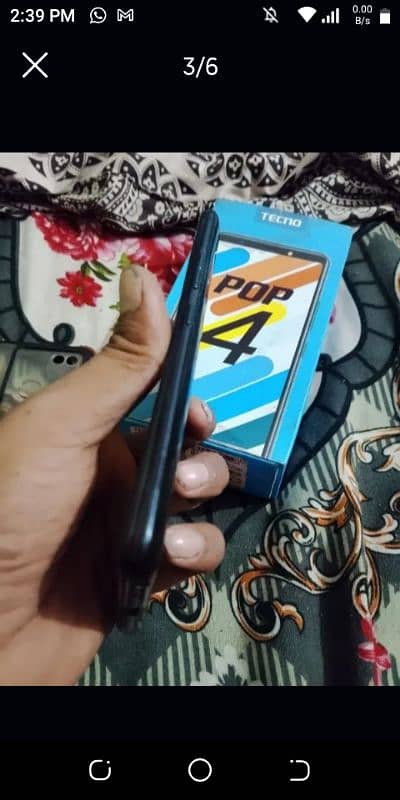 Tecno pop4 Box bhi hai 2 32 Arjent sell 9500 3