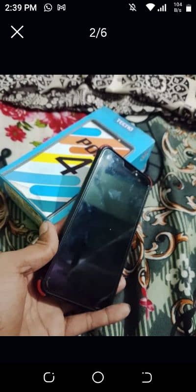 Tecno pop4 Box bhi hai 2 32 Arjent sell 9500 5