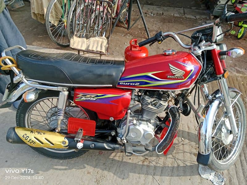 Honda Cg125 model 2017 all okay engine 10 by 10 0