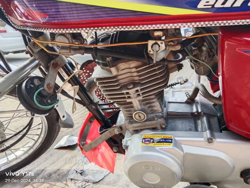 Honda Cg125 model 2017 all okay engine 10 by 10 2