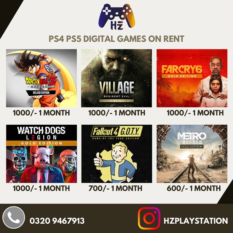 PS4 PS5 GAMES CHEAP 6