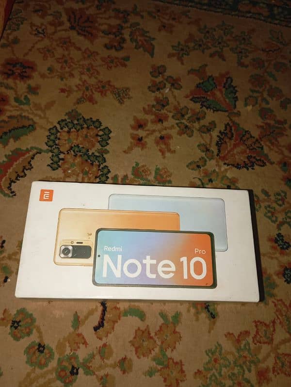 Redmi note 10 pro 6+8 GB Ram and 128 GB storage 0