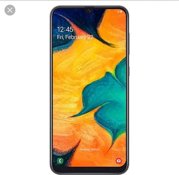 Samsung A30. . 4gb 64gb. . .  with box. . all ok no any falt 1