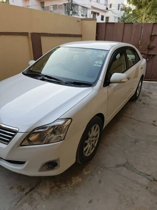 Toyota Premio 2010 model registered 2013 Perl White color 2