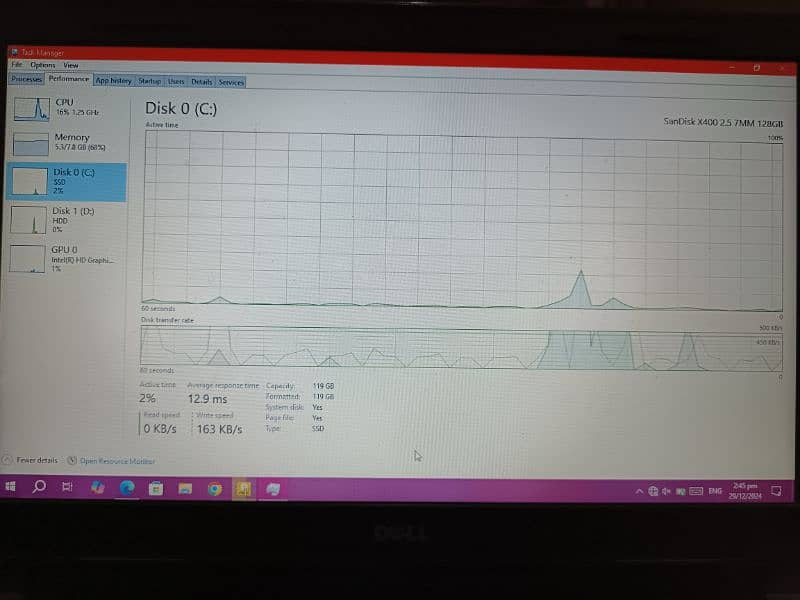 Dell Laptop Vostro Core i7 7th generation 9