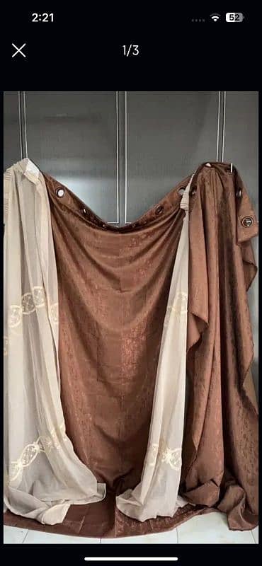 curtains for sale neat and clean condition 1