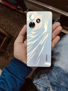 infinix hot 30 8/128 white colour with box charger