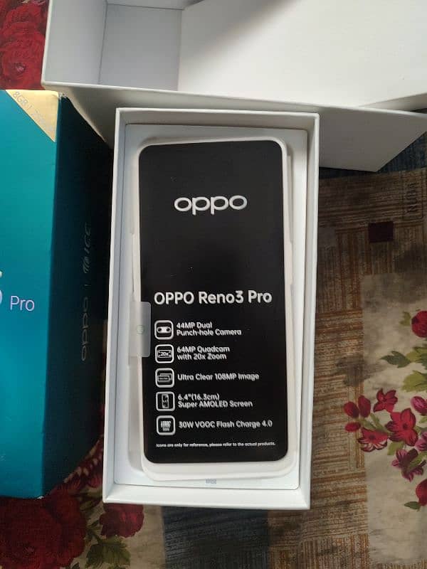 Oppo Reno 3 Pro with IMEI MATCH BOX ( 8+3/256 GB ) 3