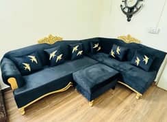 L shaped 10/10 condition sofa set