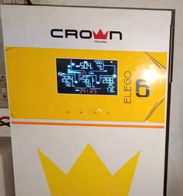 Crown Elego 6KW Hybrid Inverter 0