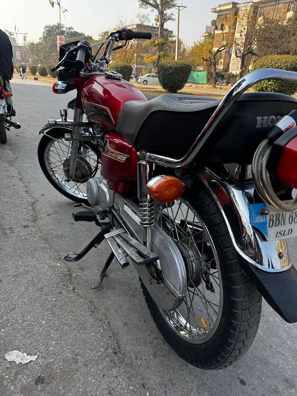 Honda 125 2020 model Islamabad registration 1