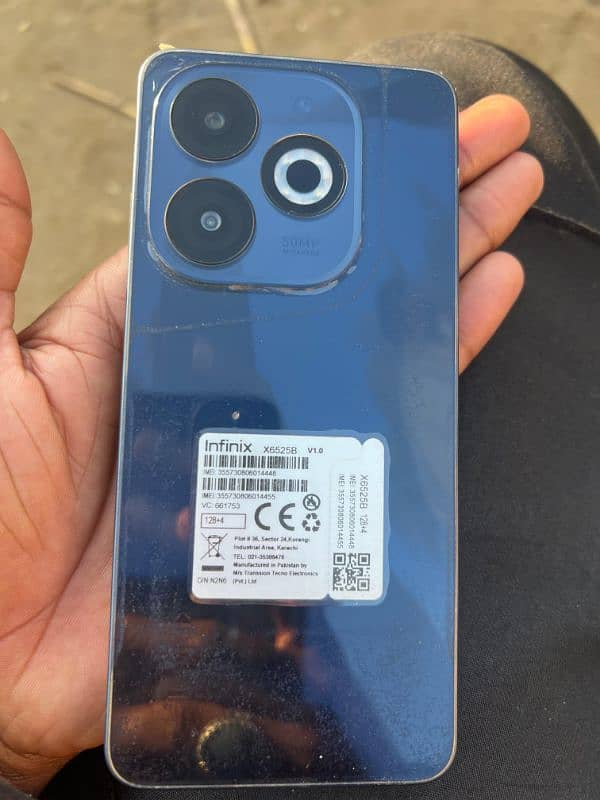 infinix smart 8 pro mobile for sale good condition 3 month used 0