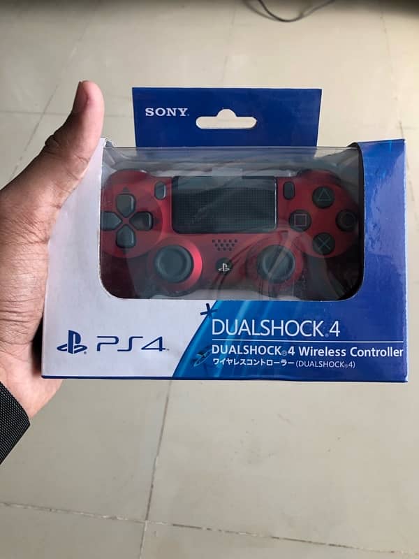 PS4 controller RED NEW (original) With box 0