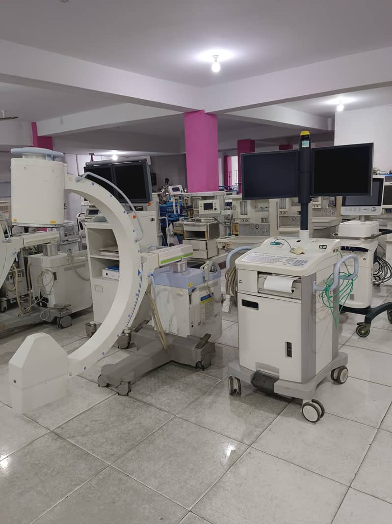 C Arm, Laproscopy Tower, Endoscopy, Digital Xray, OT Setup, ICU, NICU 2