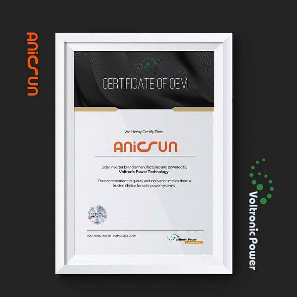 Anicsun inverter voltronic power Taiwan 2