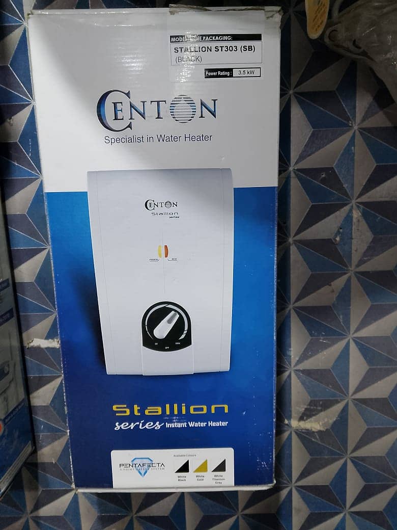 CENTON BRAND INSTANT  ELECTRIC WATER HEATER GEYSER 1