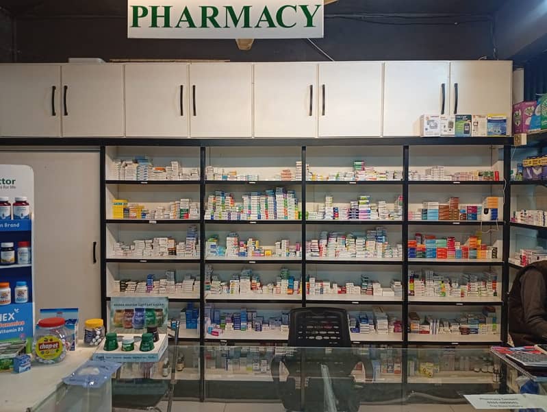 Running Pharmacy for Sale Near Valencia Town Lahore 1