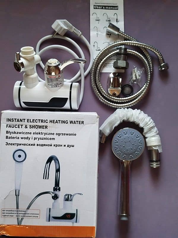 Instant Electric Heating Water Faucet. &. Shower 2