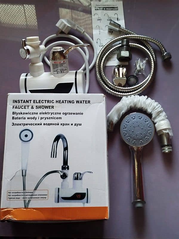 Instant Electric Heating Water Faucet. &. Shower 3