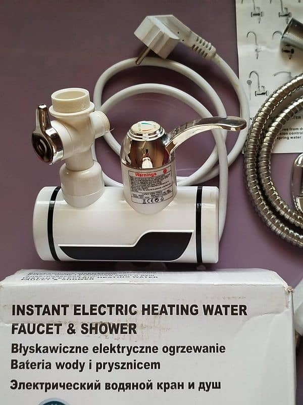 Instant Electric Heating Water Faucet. &. Shower 5