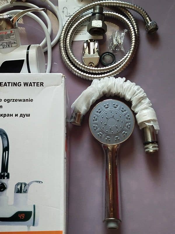 Instant Electric Heating Water Faucet. &. Shower 6