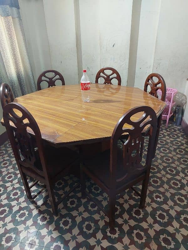 dinning table, office desk, air cooler and charpai or pallang 0