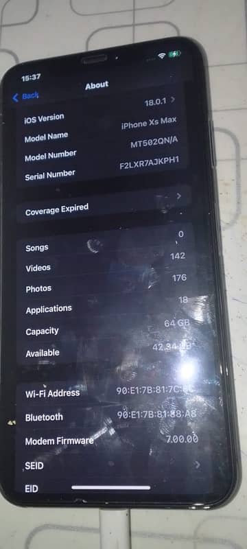 iphon xmax 64 gb non pta 1