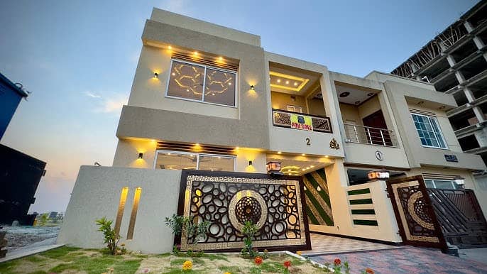 3 Years Installments Plan Modern Brand New House For Sale In Park View City 0