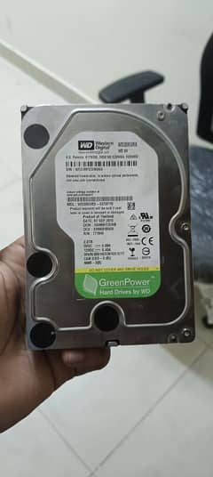 Green power hard drive 2TB just like brand new