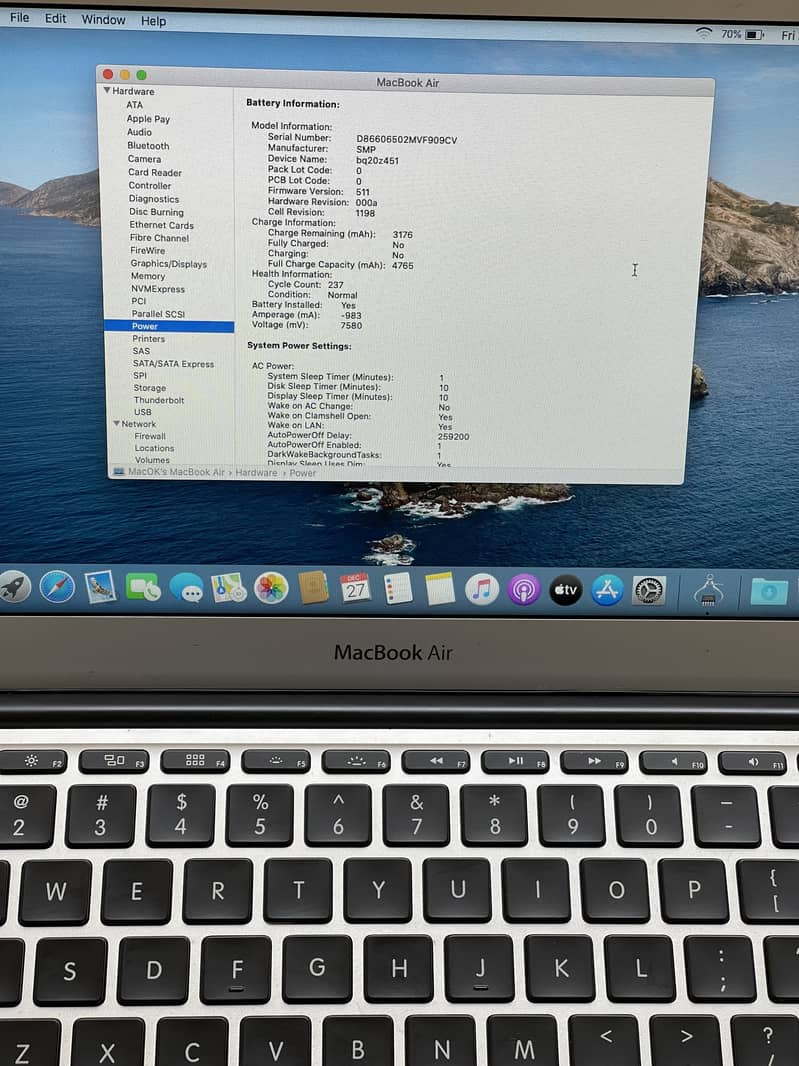 Apple MacBook Air 2015 | 128GB SSD Core i5 5th Gen 7