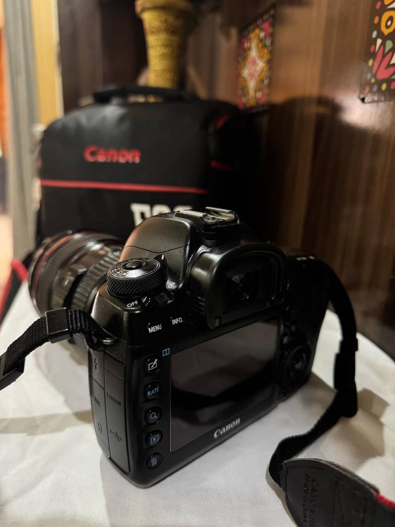 canon 5d mark iv with Canon 24-105 Lens + charger 15