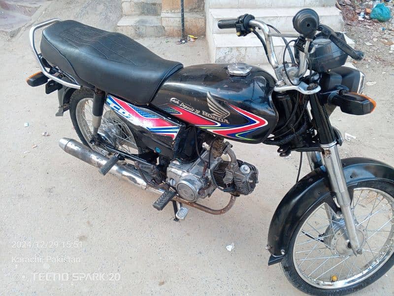 Honda CD 70 first owner 9