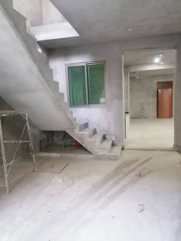 6 Marla Grey Structure in proper phase 5 Ghauri Ghouri Town Islamabad 12