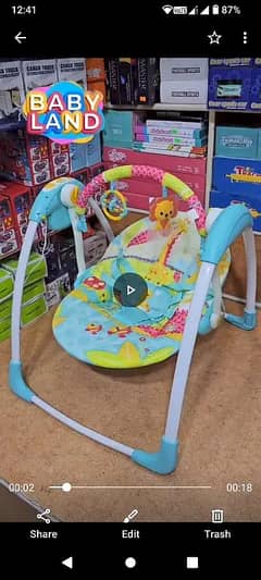 BabyLand Walker |Pram|Baby Swing|