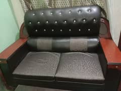 6 seater good condition sofa set