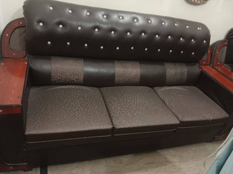 6 seater good condition sofa set    for contact 03114516549 3