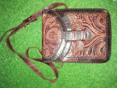 Ertugrul Style Vantage Historic Leather Bag Mfg. date: 1992