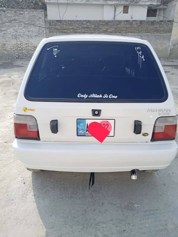 Suzuki Mehran VXR 2018 registration 2019 lush condition 9