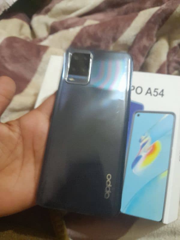 oppo a54 all okay with box 0