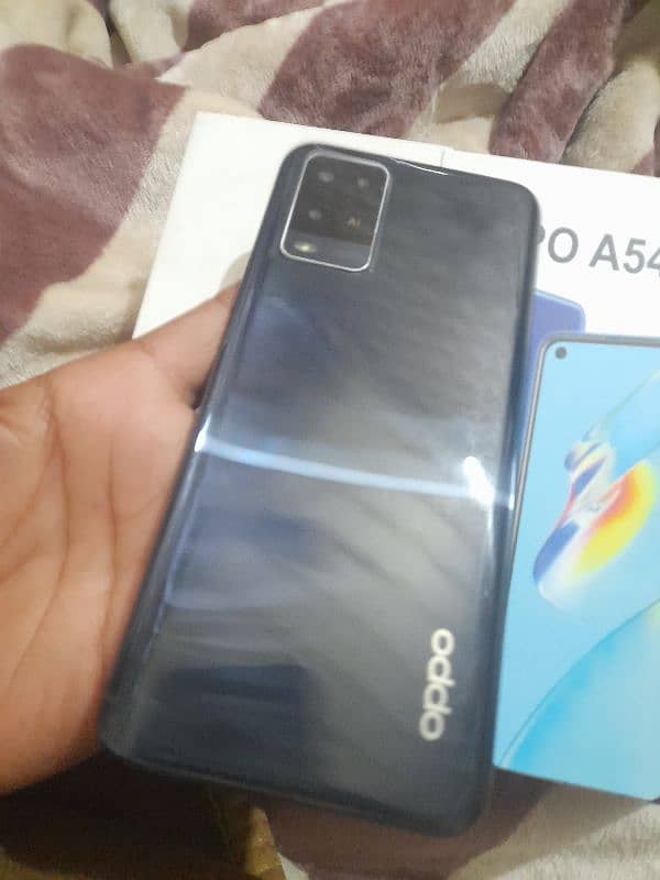 oppo a54 all okay with box 2