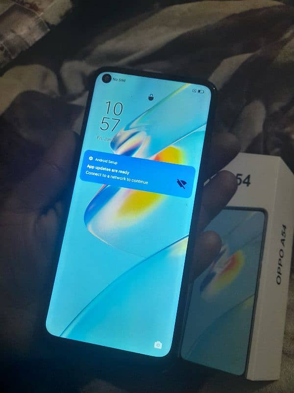 oppo a54 all okay with box 3