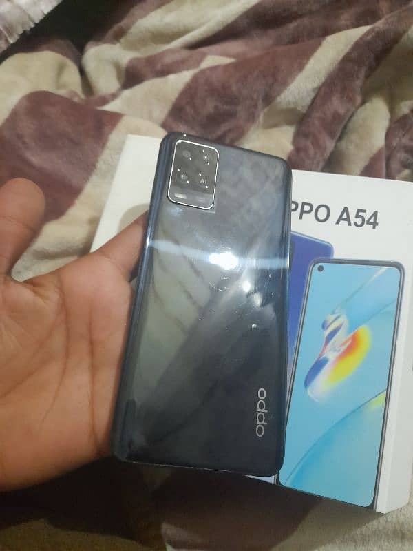 oppo a54 all okay with box 7