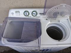 washing Haier with spinner almost new condtion and working