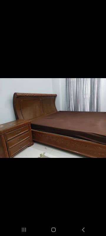 full king size bed full new less than month used 6