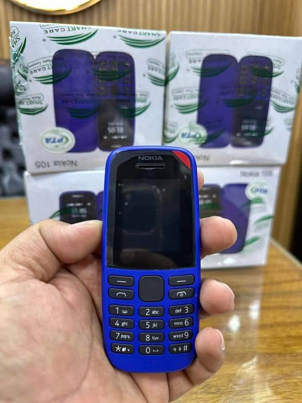 One Year warranty officially PTA approved Nokia original 105 dual sims 2